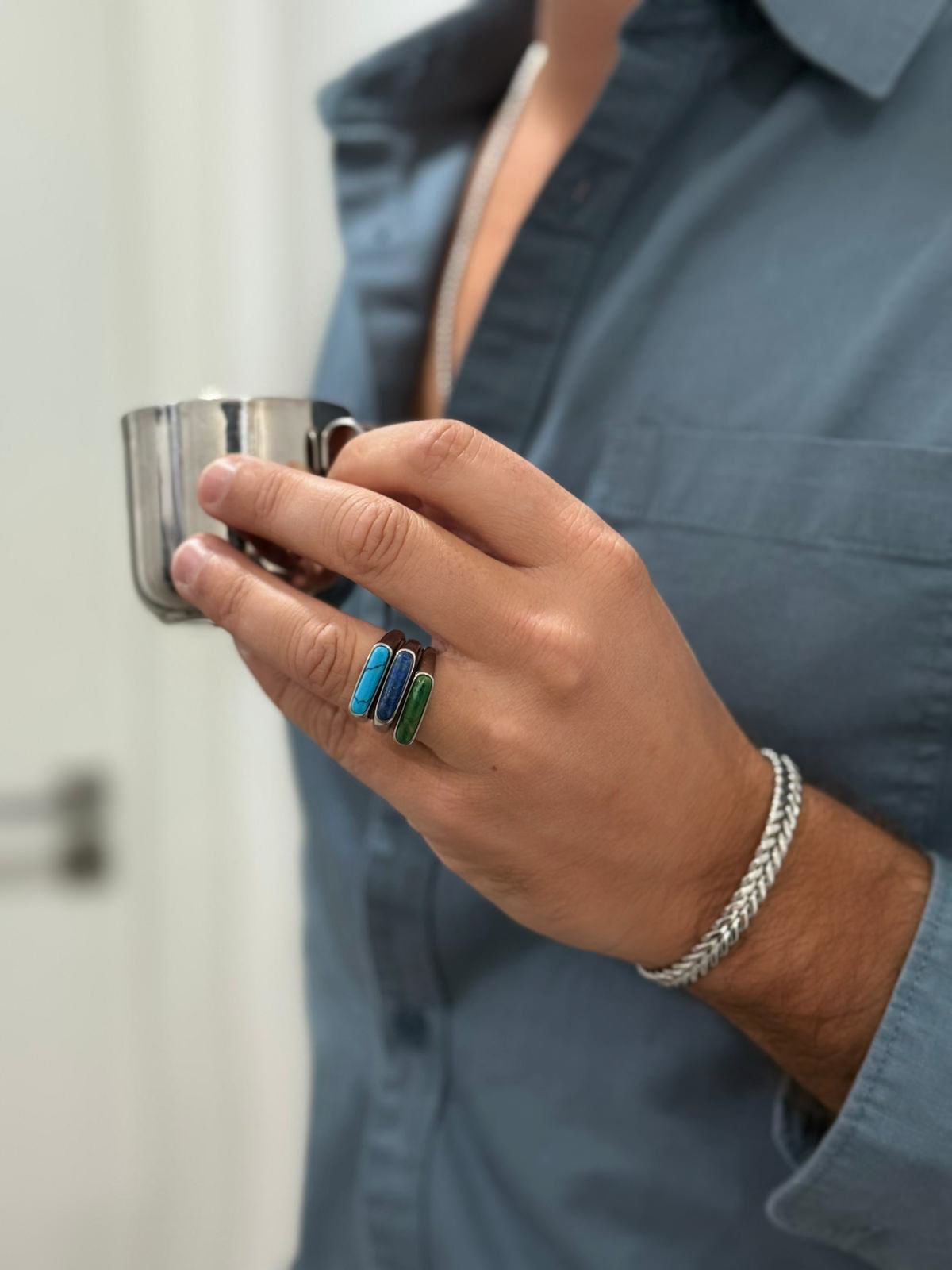 Anel Coral Colorid0s | VON VON x Ricardo Azedo (Vendidos em separados)