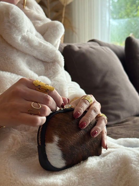 Icon Mini Padrão Vaca Castanho